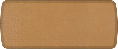 GelPro Elite Premier Gel & Foam Anti-Fatigue Kitchen Floor Comfort Mat, 20" x 48", Basketweave Khaki