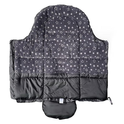 funlife Waterproof Winter Stroller Sleeping Sack,Width Adjustable Stroller Winter Cover Width Adjustable Designed for Kids Growth Stroller Blanket