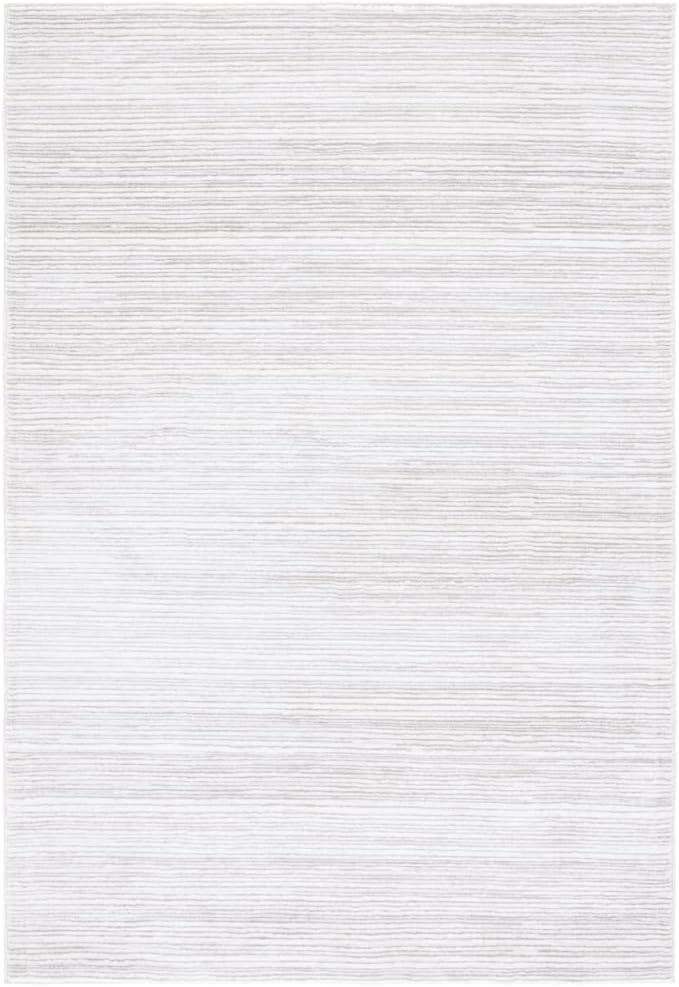SAFAVIEH Vision Collection Accent Rug - 2'2" x 4', Ivory & Grey, Modern Ombre Design, Non-Shedding & Easy to Clean, Ideal for Entryway, Foyer, Bedroom (VSN606K)