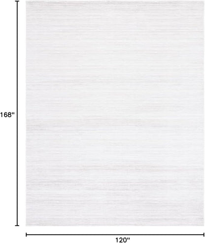 SAFAVIEH Area Rug 10x14 - Vision Collection - Large - Ivory & Grey, Modern Ombre Design, Non-Shedding & Easy to Clean, Ideal for Living Room, Bedroom, Dining Space (VSN606K)