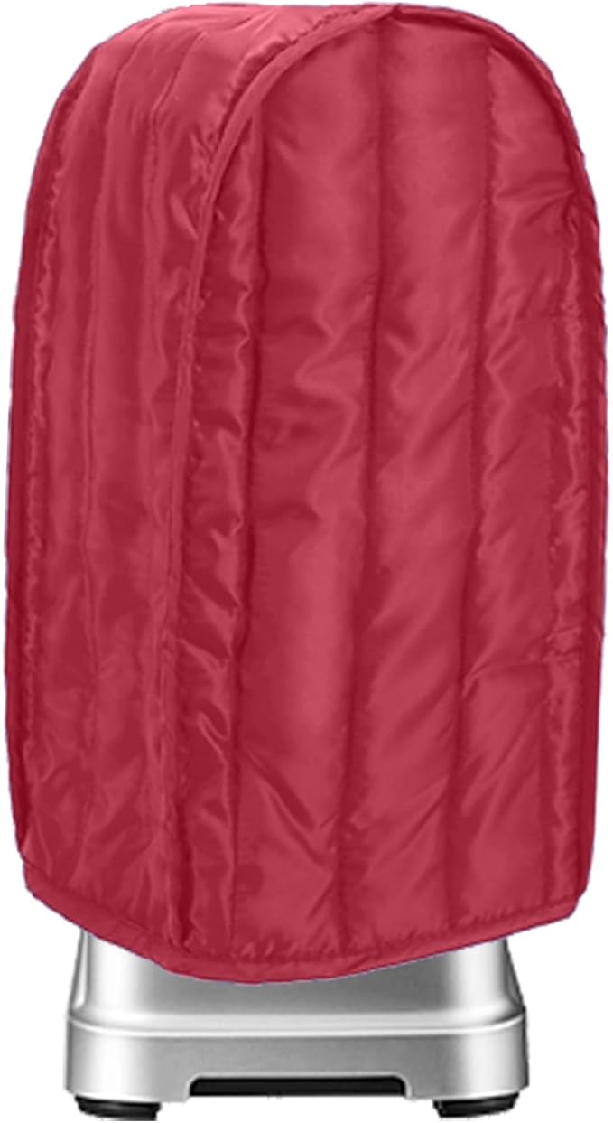 Kitchen Blender Dust Cover, Anti Fingerprint Polyester Stand Mixer or Coffee Maker Appliance Cover, Dust Proof Stain Resistant Blender Cover For kitchen Appliance(Wine Red)