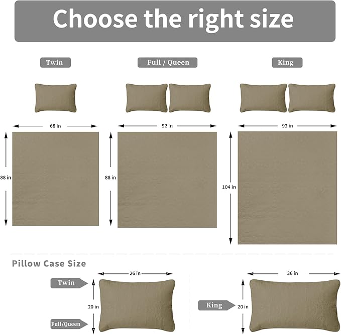 Easy-Going Full/Queen Size Reversible Quilt Set with 1 Quilt and 2 Pillow Shams, Soft Bed Quilt Cover, Water Resistant Lightweight Microfiber Bedspread, Stain Resistant, Damask-Beige/Beige