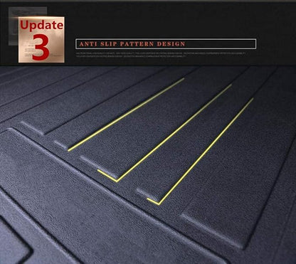 Camry Cargo Liners - All-Weather Protector 3D Custom-Fit Waterproof Durable Odorless TPO High-Raised Edge Flexible Rear Trunk Tray Floor mats Compatible with 2007-2011 Toyota Camry
