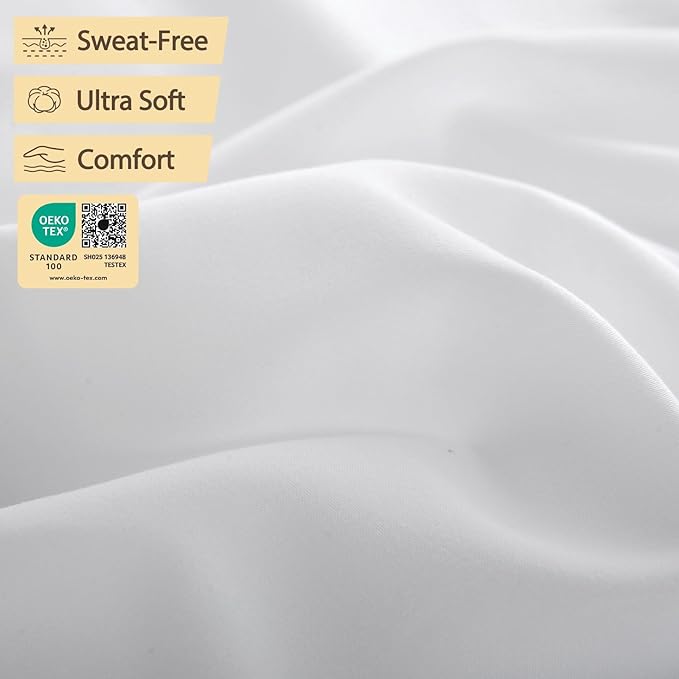 Air Mattress Sheet Set Twin Size,3 Piece Deep Pocket Bed Sheet Set for 16-24 Inch Air Bed,Easy Inflate Access,Perfect for Guest Room, RV, Camping,White
