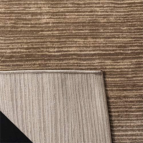SAFAVIEH Area Rug 11x15 - Vision Collection - Large - Light Brown, Modern Ombre Design, Non-Shedding & Easy to Clean, Ideal for Living Room, Bedroom, Dining Space (VSN606C)