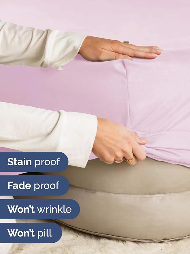 Extra Deep Twin Fitted Sheet - Hotel Luxury Single Fitted Sheet Only - Easily Fits 18 inch to 24 inch Mattress - Ultra Soft, Wrinkle & Fade Free w/Extra Deep Pockets - Breathable & Comfy - Light Pink