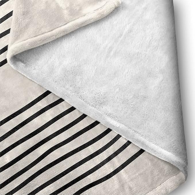 Boho Mid Century Blankets Orange Beige Throws Abstract Modern Aesthetic Bedding Minimalist Sun Leaf Soft Warm Bed Bedding Blankets for Couch Bedroom Sofa Office Cozy Flannel Blanket 50"X60"