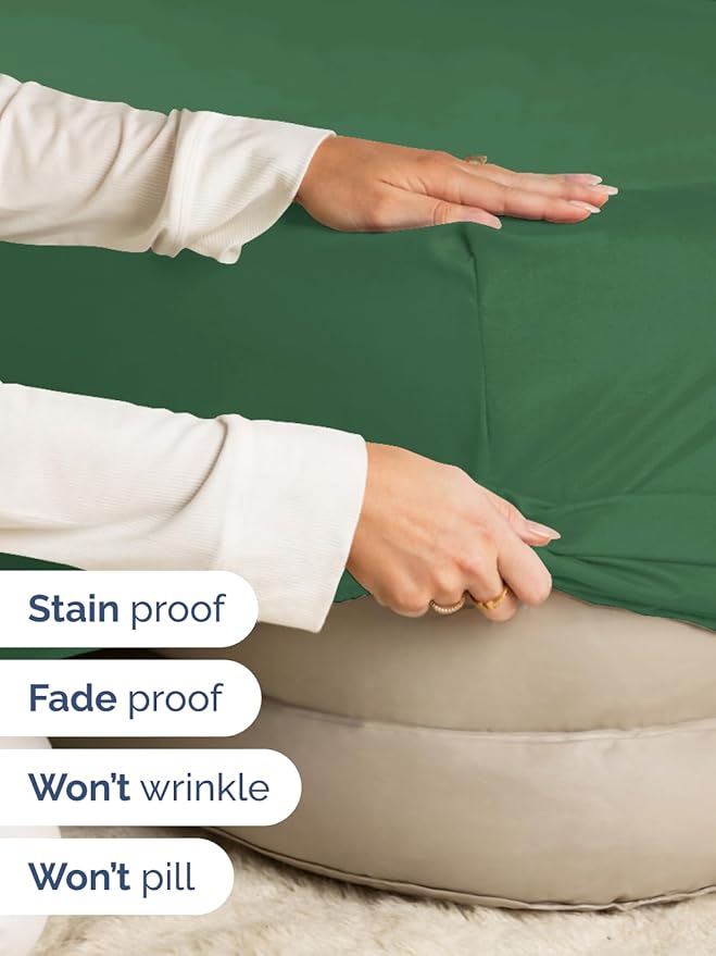 Extra Deep Cal King Fitted Sheet - Hotel Luxury Single Fitted Sheet Only - Easily Fits 18 inch to 24 inch Mattress - Ultra Soft, Wrinkle Free w/Extra Deep Pockets - Breathable & Comfy - Emerald Green