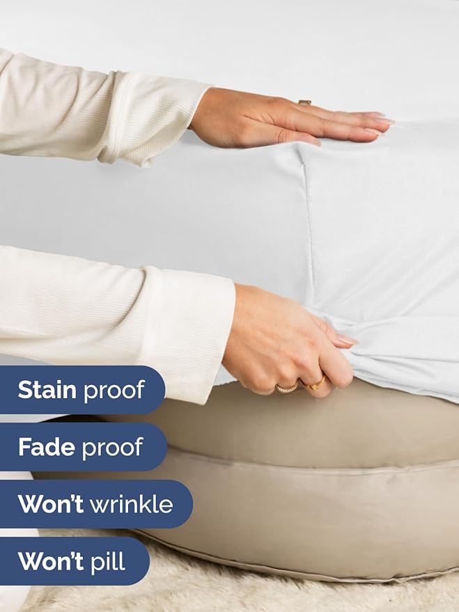 Extra Deep Twin Fitted Sheet - Hotel Luxury Single Fitted Sheet Only - Easily Fits 18 inch to 24 inch Mattress - Ultra Soft, Wrinkle Free w/Extra Deep Pockets - Easy-Care, Breathable & Comfy - White
