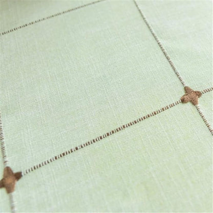 Simple Bedside Table Tassel Cover Cloth, Tablecloth Cover Towel, Suitable for Bedside Table TV Microwave Washing Machine Refrigerator Dust Cover (palegreen, 15.7 * 35.4 inches)