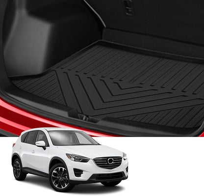 Custom Car Cargo Mats Trunk Liner All Weather TPE Protection Mat Accessories (for 2012-2016 Mazda CX-5)