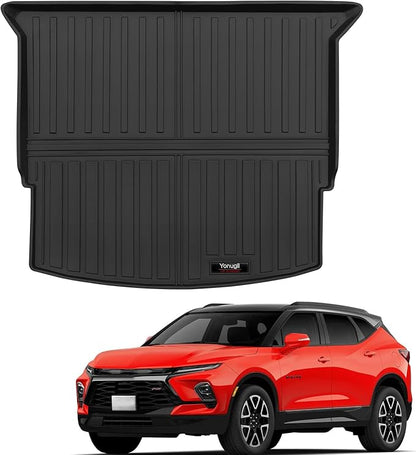 Custom for 2019-2026 Chevy Blazer (Not EV) Cargo Mats Trunk Liner All Weather TPE Protection Mat Accessories (for 2019-2026 Chevy Blazer)