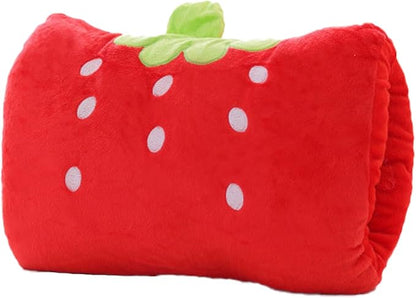 Kids Cartoon Hand Pillow Hand Warmer,Multifunction Home Animal Doll Plush Muffs Cartoon,Soft Cotton,for Napping,Travel Essentials (model7)