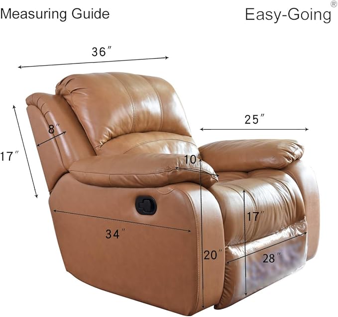 Easy-Going 4 Pieces Oversized Recliner Stretch Sofa Slipcover Sofa Cover Furniture Protector Couch Soft with Elastic Bottom Polyester Spandex Jacquard Fabric Small Checks Tan,X-Large