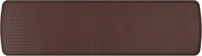 GelPro Elite Premier Gel & Foam Cushioned Anti-Fatigue Kitchen Floor Comfort Mat, Padded Stain-Resistant, Waterproof, Non-Slip Comfort Padded Desk/Office Mat, 20" x 72", Basketweave Truffle