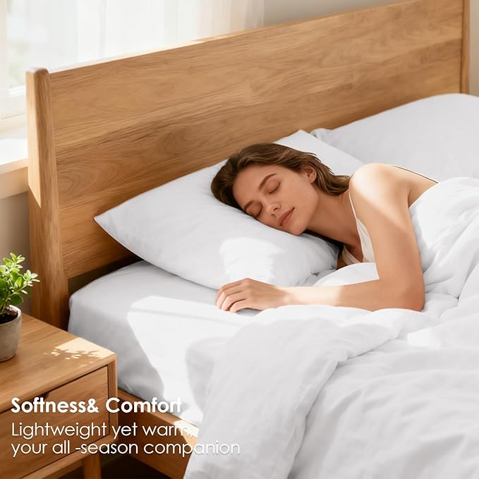 California King Sheet Sets-4 Pcs Silky Soft Breathable Bed Sheet Set,16" Deep Pocket for Mattress,Hotel Luxury Clearance full size sheet sets,Wrinkle Free,Easy Care Cooling Bedding Sheets （White）