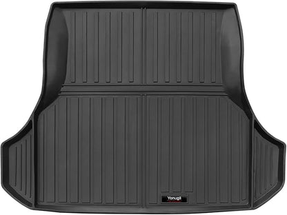 Custom for 2011-2023 Chrysler 300C/Dodge Charger Cargo Mats Trunk Liner All Weather TPE Protection Mat Accessories (for 2011-2023 Chrysler 300C/Dodge Charger)