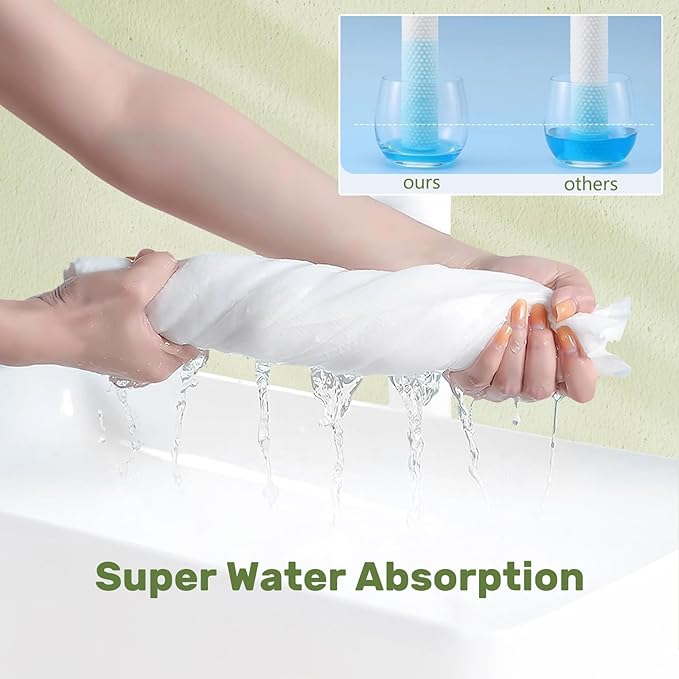 Disposable Bath Towels, 5pack 55" x 27.5" Ultra-Soft and Quick Dry Bath Towel, Portable Salon Towels for Travel Sauna Spa Beach Gym