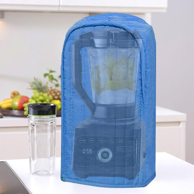 Blender Appliance Cover, Kitchen Blender Cover 15.7x7.1x5.9in (Blue)