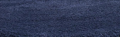 SAFAVIEH Milan Shag Collection 3' Round Navy SG180 Solid Non-Shedding Living Room Bedroom Dining Room Entryway Plush 2-inch Thick Area Rug