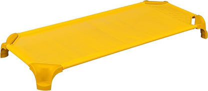 Sprogs Deluxe Heavy-Duty Childrens Standard 52"L Stackable Daycare Cot with Easy Lift Corners Cots for Preschool Kids Sleeping, Resting, and Naptime