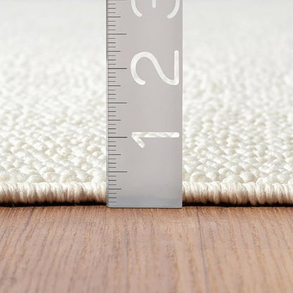 LUXE WEAVERS Stella Collection 246 Cream 8x10 Modern Abstract Area Rug