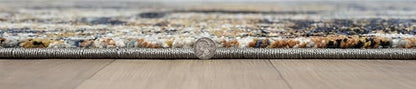 Keen Home Design Area Rugs - 4x6 Non-Shedding, Abstract Rugs for Kitchen, Living Room, Bedroom, Dining Room, Entryway - Size: 4' x 6', Multi