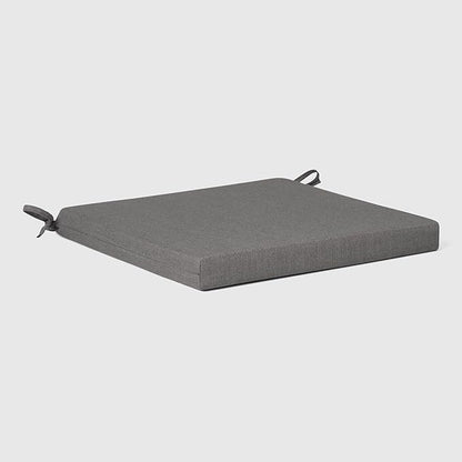 WestinTrends Solace Outdoor Patio Kitchen Dining Chair Square Seat Cushions Set of 4, 20 x 20, Grey