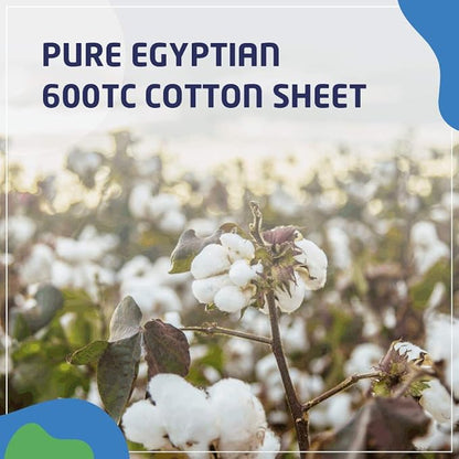PLUSHY COMFORT Queen Sleeper Sofa Bed Sheet Set, in 100% Egyptian Cotton, 600 Tc, Soft and Heavy Fabric in Beutifull White Solid Color, Sleeper Bed Size (60 x74 +8 Inch Deep Pocket) to Queen Sofa Bed