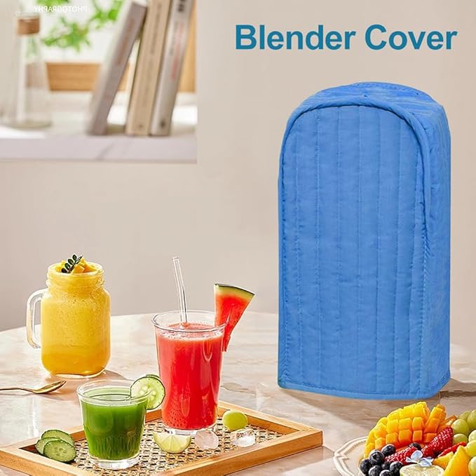 Blender Appliance Cover, Kitchen Blender Cover 15.7x7.1x5.9in (Blue)