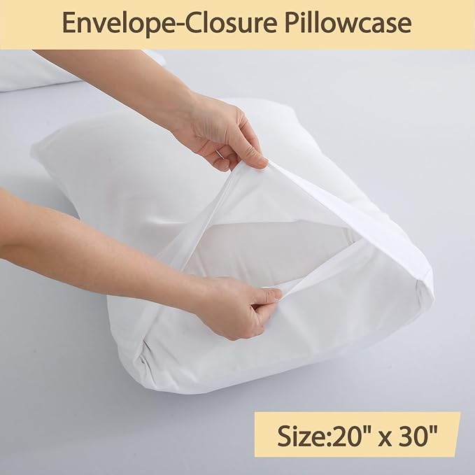Air Mattress Sheet Set Twin Size,3 Piece Deep Pocket Bed Sheet Set for 16-24 Inch Air Bed,Easy Inflate Access,Perfect for Guest Room, RV, Camping,White