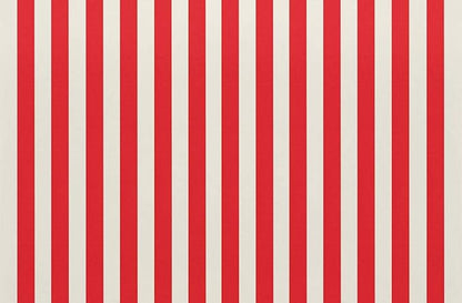 RSH DECOR: Square Throw Pillows Set of 4 | 17” x 17” | All-Weather Spun Fabric | Water and Fade-Resistant | Outdoor Accent Pillows for Patio Furniture | Red & White Stripe