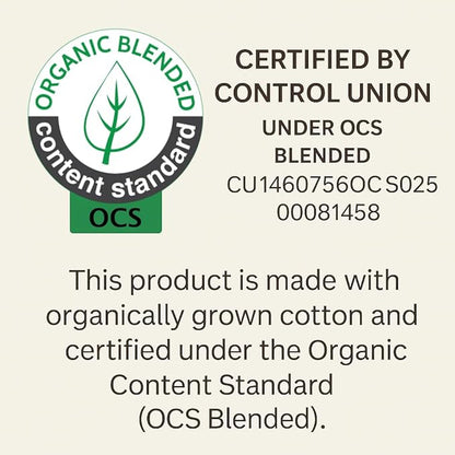 Deluxe Cooling Waterproof Organic Mattress Protector Full - Organic Cotton Percale Breathable Mattress Pad Cover - Naturally Cool for Hot Sleepers – Soft Natural Comfort