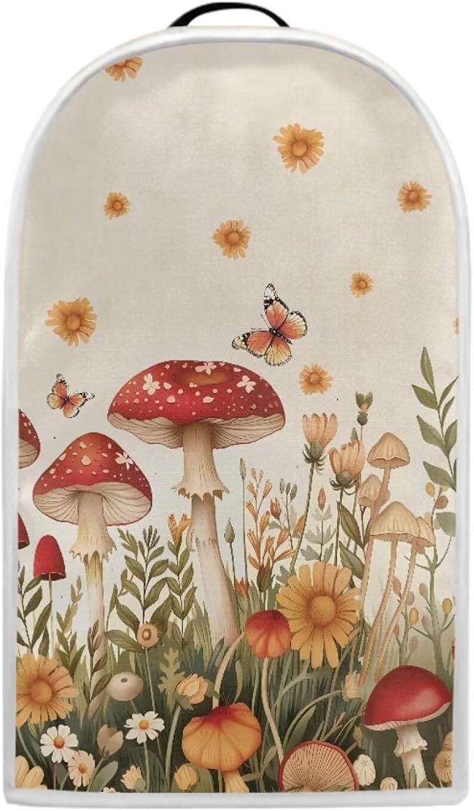 Mushroom Blender Cover for Kitchen Blender Dust Cover Reusable Food Processor Dust Cover Easy to Install Kitchen Appliance Cloth Cover Novelty Tabletop Decor Gift for Friends