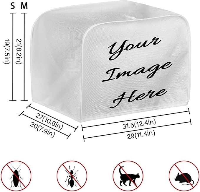 ZFRXIGN Cactus Toaster Cover 4 Slice Wide Slot Toaster Dust Covers Oven Cover Stain Resistant Kitchen Small Appliance Cover with Top Handle Home Decor Mexican Toaster Cover Beige
