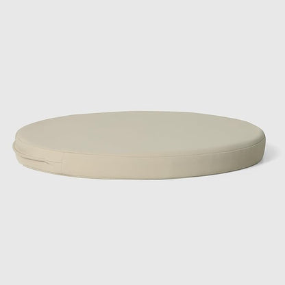 WestinTrends Solace Outdoor Patio Kitchen Dining Chair Round Seat Cushions Set of 4, 16 x 16, Beige