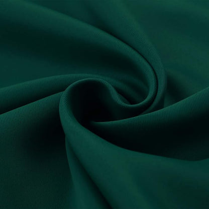 BGment Emerald Green Blackout Curtains 63 Inches Length for Bedroom - Pocket Thermal Insulated Room Darkening Drapes Christmas Decor for Dining Living Room, 52 x 63 Inch, 2 Panels
