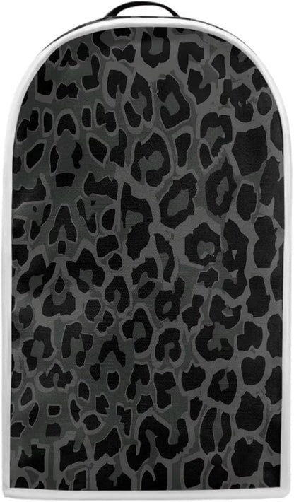 Talayituse Black Leopard Print Blender Dust Cover, Fingerprint Protection Cover for Stand Mixer or Coffee Machine, Home Kitchen Appliance Cover for Stain Dust Resistant Supplies