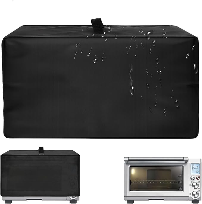 Heavy Duty Oven Cover for Breville Smart Oven Air Fryer Pro BOV845BSS/BOV860BSS, Heat Resistant Dust Proof Cover, Waterproof Countertop Appliance Protector Fits 15.56"D x 18.52"W x 10.64"H
