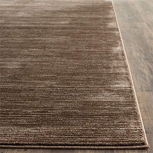 SAFAVIEH Area Rug 11x15 - Vision Collection - Large - Brown, Modern Ombre Design, Non-Shedding & Easy to Clean, Ideal for Living Room, Bedroom, Dining Space (VSN606E)