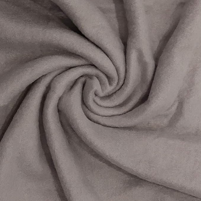 50x60 Throw Blankets, Ultra Soft Hypoallergenic Fleece Fall Throw Blanket for Livingroom, Couch, Chair, Bed, Grey Heather