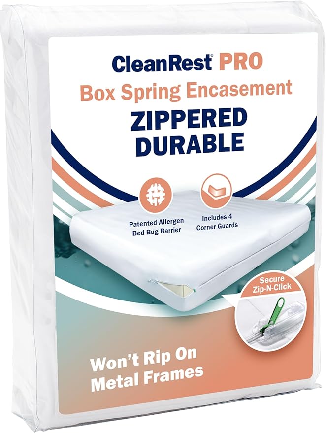 CleanRest PRO Box Spring Encasement - Twin