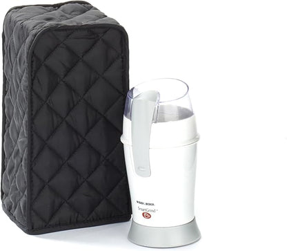 Covermates Keepsakes - Coffee Maker Cover - Dust Protection - Stain Resistant - Washable - Appliance Cover, Black