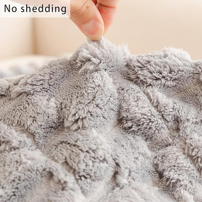 Plush Pet Sofa Covers for Dogs Washable Couch Protector for Cushion, Dog Friendly Furniture Covers Protector