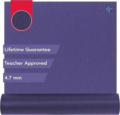 Manduka PROlite Yoga Mat - 4.7mm | Lifetime Durability | Hygienic Construction | Teacher Approved