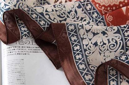 Fashion Scarves Scarf 100% Silk Feeling Scarf Silk Like Scarves Long Lightweight Sunscreen Shawls for Women
