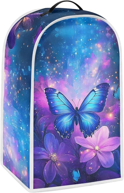 Butterfly Blender Cover for Kitchen Blender Dust Cover Reusable Food Processor Dust Cover Easy to Install Kitchen Appliance Cloth Cover Novelty Tabletop Decor Gift for Friends