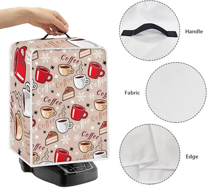 Coffee Maker Cover - Dust Protector Washable - Small Kitchen Appliance Mixer Machine Covers
