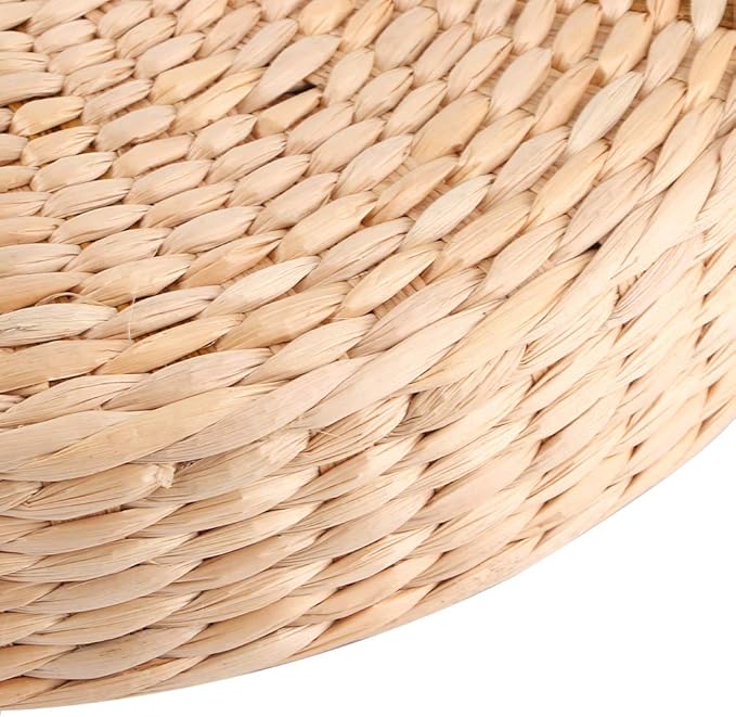 Round Sitting Cushion, 30x5cm / 11.8x2.0in Household Thicken Tatami Seats Floor Pillow Cushion Pouf Decoration for Zen Yoga Tea Ceremony