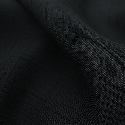 Sheer Curtains Faux Linen Semi Voile Light Filtering Drapes Pair for Bedroom Living Room, Set of 2 Grommet Top Window Curtain Panels (Each 54 x 95 Inch, Black)